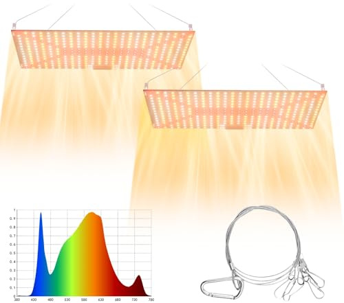 LED Pflanzenwachstum Lampe volles Spektrum 150W Vollspektrum Grow Lamps UV IR Hydroponic Indoor Pflanzen 220V Rot Blau Gewächshaus Das Zelt Zimmerpflanzen Gemüse Fleischpflanzen Wachstumslampe 2 Stück