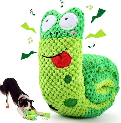 Sunshine smile Intelligenzspielzeug für Hunde,Quietschend Welpenspielzeug,Schnüffelspielzeug Hund,Hundespielzeug Schnupftabak,Puzzle Toys for Dogs,Oktopus Interaktives Hundespielzeug