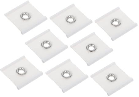 JUMPLAWN 8stücke Wohnmobil Markisen Kederösen Rv Überdachungsösenteile Geeignet Für Verschiedene Wohnmobil Zubehörteile Installieren Langlebiges PVC-beschichtetes Material