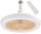 Ventilateurs de Plafond avec Lampe Intégrée | Ampoule Ventilateurs Plafond Silencieux avec Lumiere | E27 Plafonnier Led Ventilo Telecomande | Lustre Ventilateur de Plafond | 30w Ceiling Fan Light