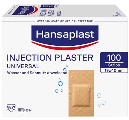 Hansaplast Universal Injekt.Pfl.Strips Waterres., 328 G