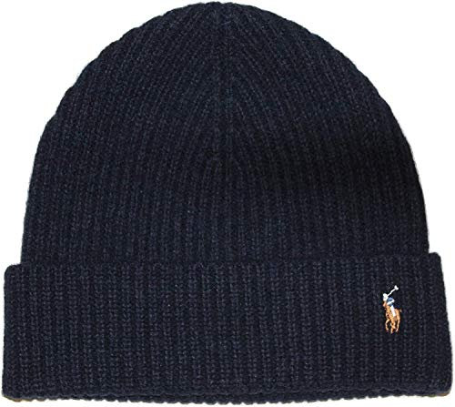 Polo Ralph Lauren Herren-Beanie, Marineblau, Einheitsgröße