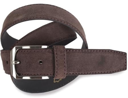 Lois Herren 49701 Gürtel, Dunkelbraun 105, L