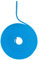 Edelrid Reepschnur Hard Line 6mm, Farbe:Blue, Größe:5 Meter