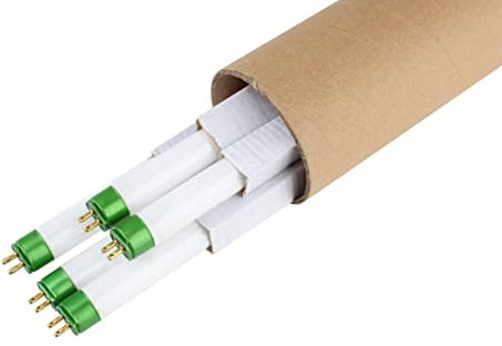 5 Pack of 2Ft 24W T5 Fluorescent Tube with 2000 Lumens and 6500K Sunlight Full Spectrum. Greats for Seeding, Colon,Veg-Growing!