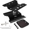 Hobby Fans RC Auto Reparatur Station Montageständer RC Montageplattform Arbeitsständer 360 Grad Rotation Heben oder Senken und Schraubenablage für 1/8 1/10 1/12 1/16 1/18 RC Car Truck Buggy