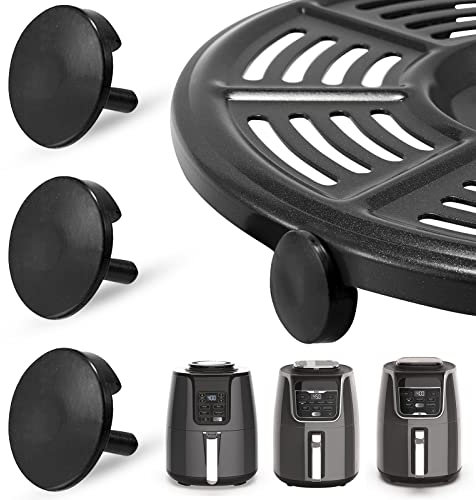 3 pezzi Ninja Air Friggitrice Paraurti in gomma, ricambio riutilizzabile per uso alimentare Friggitrice ad aria in silicone per friggitrice ad aria Ninja Piastra per piastra per piastra per griglia