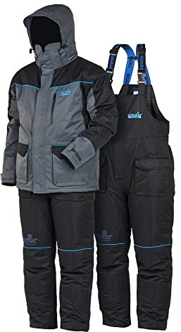 NORFIN Thermax – Angelanzug – Jacke und Hose – wasserdicht isoliert und atmungsaktiv – windabweisend – atmungsaktives Nortex-Material – warm und bequem (L)