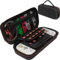 ButterFox Tragetasche für Hori Split Pad Compact, 20 Spiele-Slot-Halterungen (18 physische + 2 digitale), kompatibel mit Regular Switch und Swith OLED, Schwarz