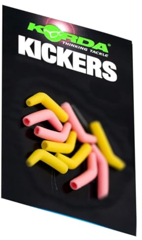 Korda Kickers X-Large – Line Aligner aus Gummi als Schrumpfschlauch-Ersatz für Karpfenrigs, erhöht den Lockreiz und optimiert die Hakendrehung für maximale Hakeffizienz
