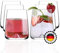 TYA I Moderne Trinkgläser Groß 475ml, 6er Set%100 BLEI FREI Weinglas, Wassergläser Spülmaschinenfest Coktailgläser Wasserglas Groß Weingläser, Trinkglas Water Glasses Caipirinha