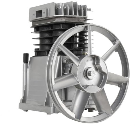SUDEG 3HP Piston Cylinder Air Compressor Pump Motor Head Air Tool with Silencer,Cylinder Pump Head 2.2KW 250L/min