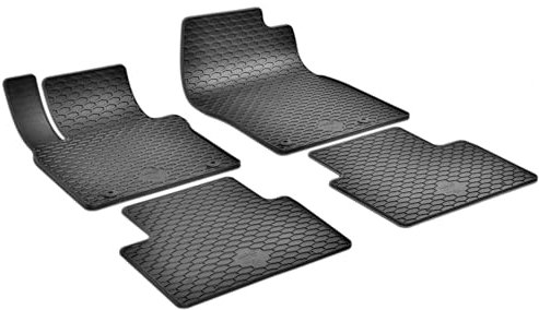 Walser DirtGuard Gummi Fussmatten Auto für Mazda 3 (BP) 11/2018-Heute, CX-30 (DM) 04/2019-Heute, 100% passgenaue Auto Fußmatten, robuste Universal Fußmatte Auto, Gummimatten Auto