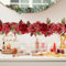Stickers Muraux La Rose Rouge Autocollant Mural Sticker Mural Pour Chambre Salon Mur,Autocollant Decoratif Mural, Chambre Enfants Bébé Pépinière,Decoration Chambre Adulte