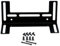 VENOAL 120mm RAM Module Cooling Pump Radiator Support Drainage Reservoir Mount Bracket Holder Heatsink Fan Holder Stand Black