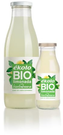Limonada Ecológica con Hierbabuena, 12 Botellas x 200 ml, 2400 ml