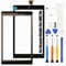 for Amazon Kindle HD8 7th Gen Screen Replacement, for Amazon Kindle Fire HD 8 2017 Digitizer Glass for HD 8 7th Touch Screen SX034QT Panel Repair Kits (Black, Not LCD)
