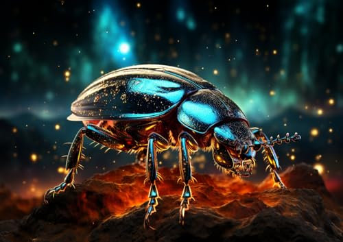 CALVENDO Poster 59,4 x 42,0 cm Querformat Käfer| Bilder, Kunstdruck, Wandbild, Wanddeko, Prints ohne Rahmen