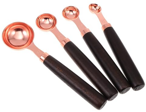 ABOOFAN Cucharas Medidoras Para Hornear y Cocinar Cuchara Medidora Gramos Acero Inoxidable