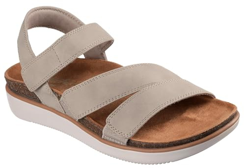 Skechers Damen Lifted Comfort Turnschuhe, Taupe, 38 EU