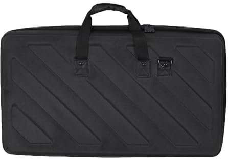 UPALDHOU 2 Channel DJ Controller Bag DJ Controller Case Travel Case with Shoulder Strap for DDJ-FLX4 DDJ-400 DDJ-SB2 DDJ-SB3 DDJ-RB