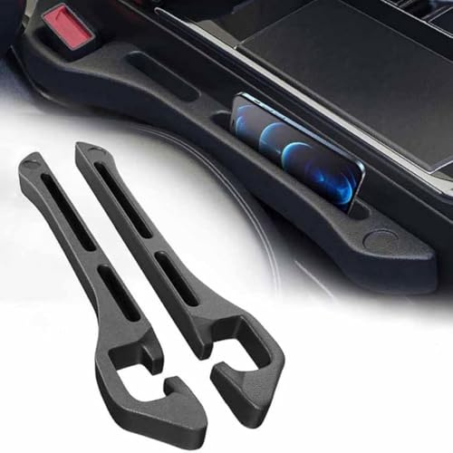 2 Stück Autositz Lückenfüller für Hyundai Santa Fe/Grand Santa Fe TM/DM/cm/SM 2001-2023 2024 2025 2026, Autositze Spaltfüller Organizer Lückenstopfen Lücken Auslaufsicherer Streifen