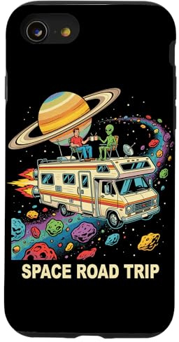 Space Trip Funny Space Camper Van Case for iPhone SE (2020) / 7/8