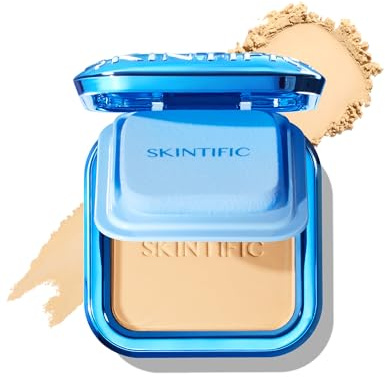 SKINTIFIC Ultra Cover Powder Foundation For Oily Skin 02 Ivory