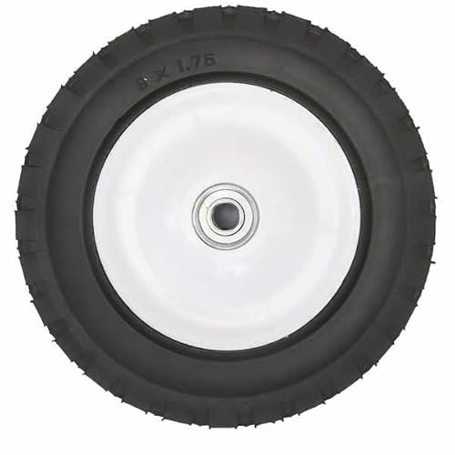 Matijardin - Roue tondeuse métallique avec roulement Ø 200 mm