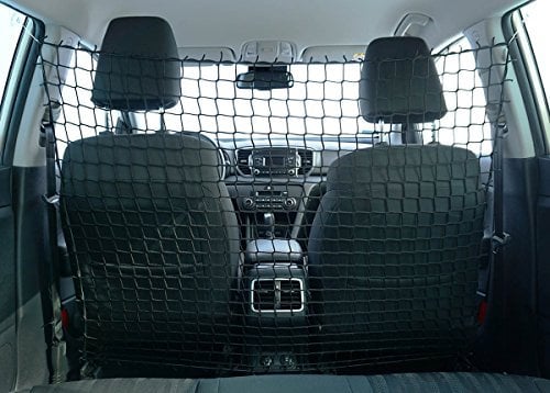 Ferocity Universaler Auto Netz Haustier Barrier Sicherheitsnetz Rücksitz Barriere Trennnetz 100x120 cm [058]