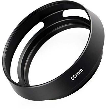 ayex Sonnenblende Gegenlichtblende Kompatibel mit Leica 52mm Lens Hood