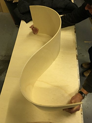 Flexible Bending Plywood 5mm Thick, Flexi/Bendy Ply 600 x 600mm