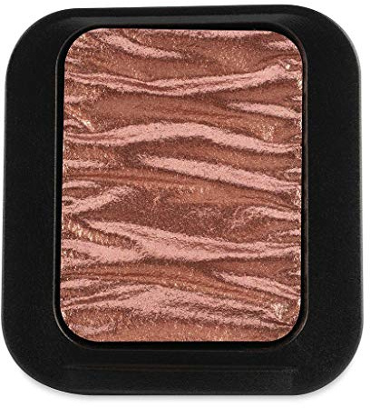 Holbein Finetec Pearlescent Watercolor Pan Refill, Metallic Golden Rose (F9034)