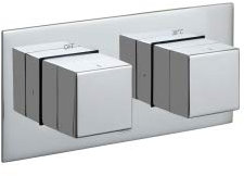 Vado Tablet Notion Horizontal Concealed 1 Outlet Thermostatic Shower Valve