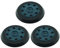 SabreCut OSSCSPB125K Lot de 3 ponceuses à densité moyenne et souple 125 mm 8 trous pour ponceuse orbitale à crochet et boucle Compatible avec Bosch PEX12 PEX125 PEX400 (ancien modèle uniquement)