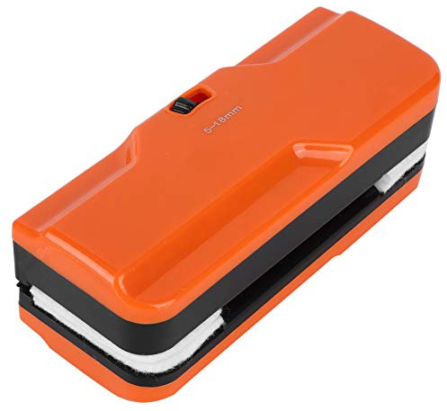 Nettoyant magnétique pour vitres, outils de nettoyage de vitres recto-verso réglables Nettoyeur de lunettes Brosse de nettoyage à laver, pour fenêtres à double vitrage de grande hauteur (1#)