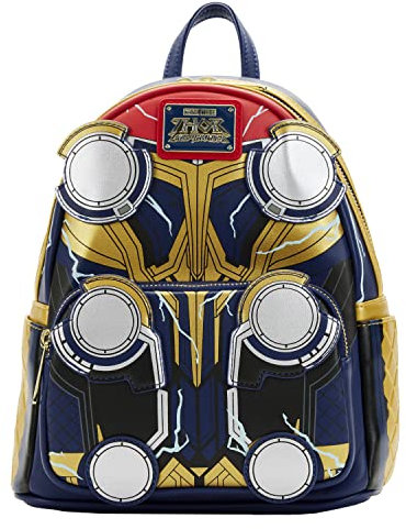 Thor Loungefly - Thor Cosplay Frauen Mini-Rucksack Multicolor Polyurethan Fan-Merch, Filme, Loungefly