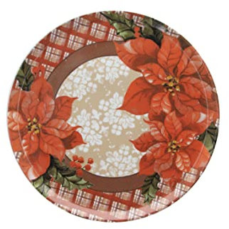 Tognana Tartan Fiore Piatto panettone 31 cm
