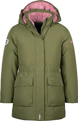 Trollkids Girls Alesund Coat 92, Olive