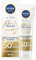 NIVEA SUN - Fluide UV Visage Anti Taches Luminous 630 FPS 50+ - Protection UVA/UVB - Réduit Les Taches Brunes - Acide Hyaluronique & Vitamine E - Non Gras, Rafraîchissant - Tous Types De Peaux - 50 ml