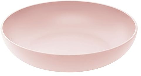 Magu Natur-Design Obstschale Rosa Ø 26 cm aus einem Polymer aus natürlichen Materialien Servierschüssel Salatschüssel Obstschüssel