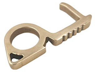 Wnew Tools Berührungsloser schützender EDC-Türöffner, Handheld-Schlüsselanhänger, Werkzeug, Aufzug, Knopföffner