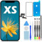 GULEEK Display für iPhone XS Bildschirm Ersatz 5,8 Zoll LCD Touchscreen 3D Touch Vormontiert Digitizer Rahmen Montage und Reparaturkits