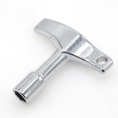 CashBeat 1 Packung Schlagzeugschlüssel Universal Drum Key Tuner für akustische und elektronische Trommeln, stabiles Schlagzeug-Stimmwerkzeug (Hexagon)