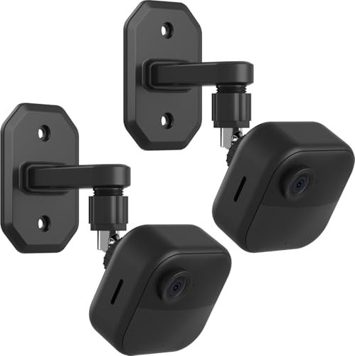 2 Pack 360 Degree Adjustable Mount for All-New Blink Outdoor (4th Gen, 3rd Gen) & Blink XT / XT2, Mini Camera Mounting Bracket, Wall Mount