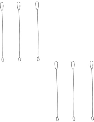Beaupretty Lot de 2 Brochettes pour Perroquets Porte-légumes Porte-friandises Porte-Fruits Brochettes pour Mangeoire 3 Pièces
