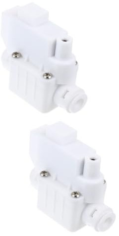 jojofuny 2stücke Hochdruckschalter Für Wasserfilter Robuster Schutzschalter Für Umkehrosmoseanlagen Kompatibel Mit Allen Wasserreinigern Einfache Installation Metallisch Und Sicher