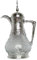 harayaa Arabic Style Coffee Pot Juice Tea Kettle Thermal Jug Flasks Home Lightweight 1600ml Tea Pot Thermal Coffee Pot for Festival, Silver