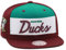 Mitchell & Ness Anaheim Mighty Ducks NHL Retro Sport Vintage Snapback Hat Cap - Burgunderrot, Burgunder, Einheitsgr��e