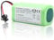 14.4V 3400mAh Ersatzakku für Eufy RoboVac 11 11S 11S MAX 12 15C 15C Max 25C Max 30 30C 30 Max 35C, für RoboVac G10 G20 G30 G35 G40 Hybrid, Li-Ion Akku für Tesvor X500, für Ecovacs Deebot N79 DN622